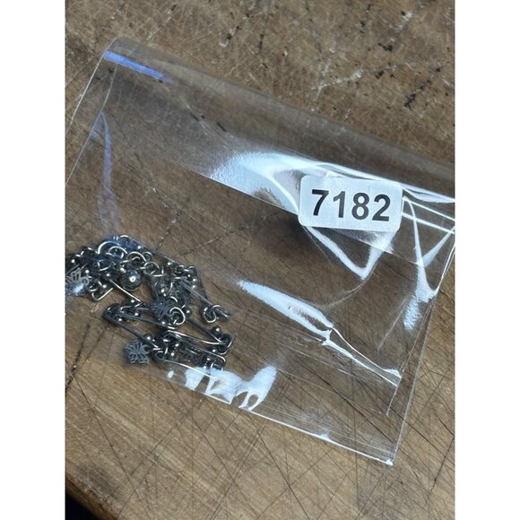 Silver Butterfly Charm Anklet With Adjustable Chain For Women - Picture 2 of 8